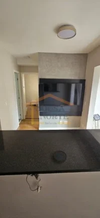 Imagem Apartamento moderno e arejado, de frente para a piscina e com sol o dia todo, com 42,77 m², 2 dormi...
