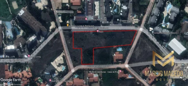 Imagem Terreno à venda, 7109 m² por R$ 6.300.000,00 - Porto das Dunas - Aquiraz/CE