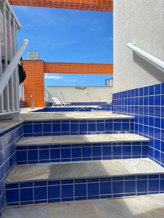 Imagem ÓTIMA COBERTURA COM PISCINA PRIVATIVA E ELEVADOR PARA CADEIRANTE ATÉ A PISCINA COMUNITÁRIA