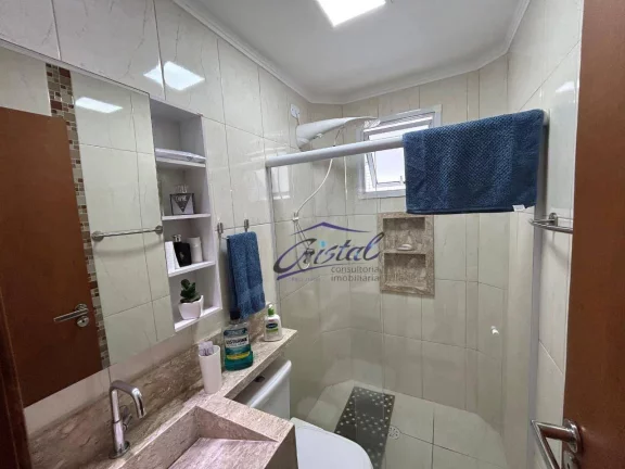 Imagem Apartamento com 3 dormitórios à venda, 127 m² por R$ 905.000,00 - Guilhermina - Praia Grande/SP