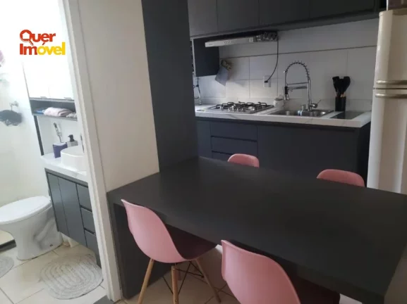 Imagem Apartamento à venda em Ribeirão Preto-SP, Jardim Cybelli: 2 quartos, 1 sala, 1 banheiro, 1 vaga de garagem - 42,00 m² de área.