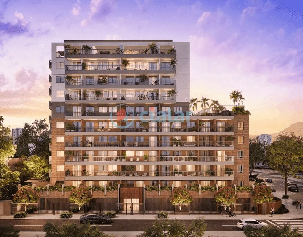 Apartamento à venda 1 Quarto 1 Vaga 51.4M Tijuca Rio de Janeiro - RJ | Cores da Tijuca