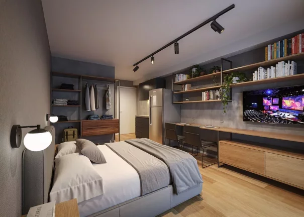 Imagem Apartamento Garden à venda em São Paulo, Santa Cecília, com 1 quarto, 24,4m2 Imagem Apartamento Garden à venda em São Paulo, Santa Cecília, com 1 quarto, 24,4m2