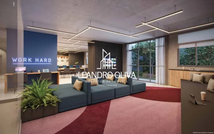 Imagem Condomínio EXALT IBIRAPUERA - Apartamento tipo para venda em Vila Clementino com 1 quarto, sendo 1 suíte, 51m²