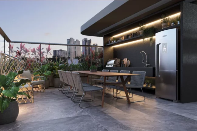 Imagem Apartamento Garden à venda em João Pessoa, Cabo Branco, com 1 quarto, 74,91m2