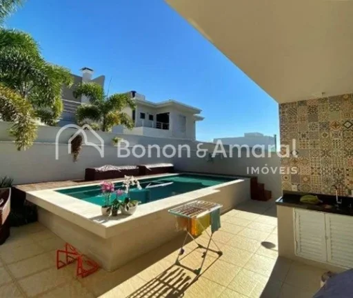 Imagem Casa à venda, 3 quartos, em condomínio, na região do Alphaville Campinas.

Casa térrea, com ambi...