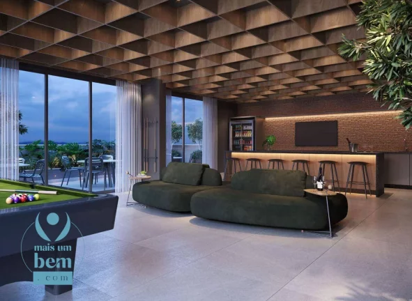 Imagem Apartamento com 2 quartos à venda, 55 m² por R$ 615.342 - Centro - Curitiba/PR