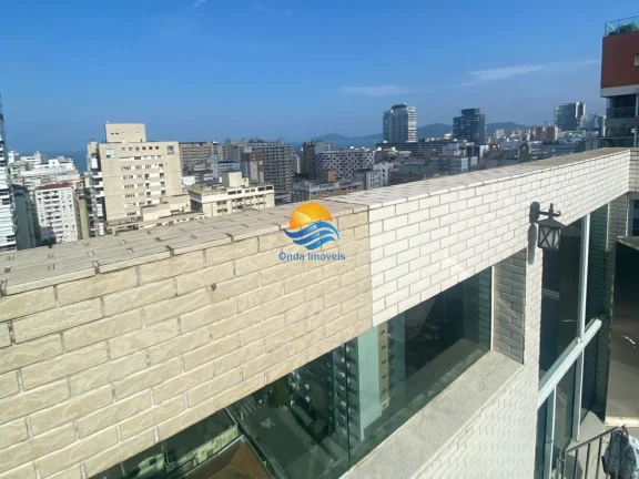 Imagem Cobertura maravilhosa, no Gonzaga em Santos