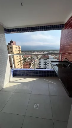 Imagem Apartamento com 2 dorms, Caiçara, Praia Grande - R$ 413 mil, Cod: 1262