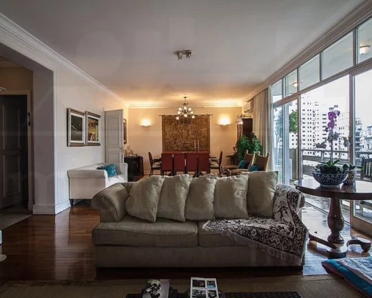 Imagem Higienópolis apartamento a venda com, 4 dormts (2 suítes) e 2 vagas, 323m²
