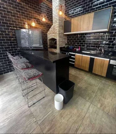 Imagem Sobrado com 3 dormitórios à venda, 200 m² por R$ 885.000 - Vila Aquilino - Santo André/SP