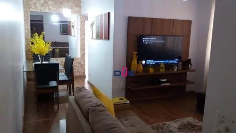 Imagem Apartamento 2 Quartos, 1 Suíte, 1 Vaga demarcada, Piscina - Centro - São Vicente/SP