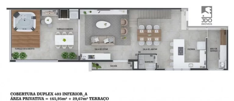 Imagem Cobertura Duplex a Venda no bairro Alto da Rua Xv - Curitiba, PR