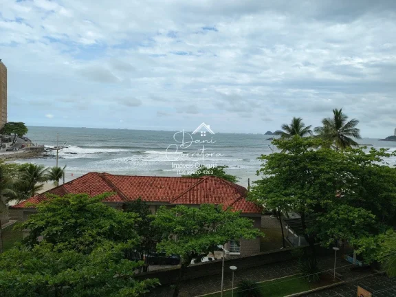 Imagem Apartamento frente mar, aceita parcelamento direto em Guarujá-SP, Pitangueiras: 3 quartos, 1 suíte, 2 salas, 2 banheiros, 2 vagas - 191m².