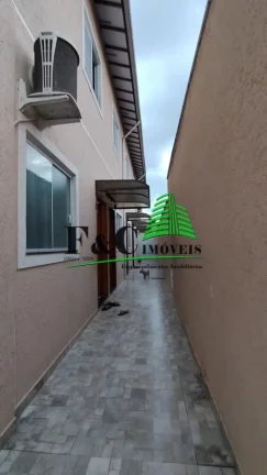 Imagem Casa / Sobrado para Venda em Praia Grande, Melvi, 2 dormitórios, 1 banheiro, 1 vaga