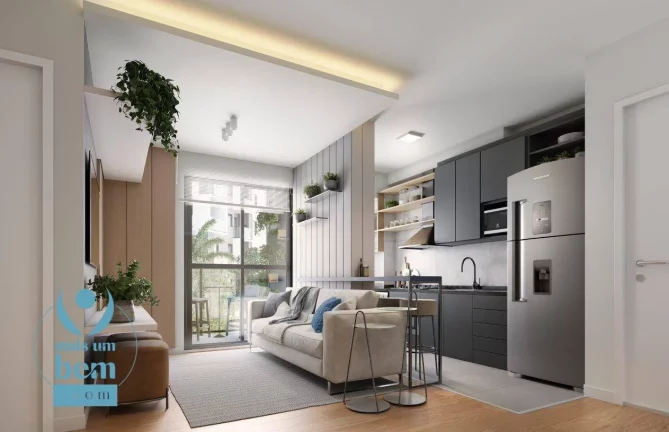 Imagem Apartamento com 3 quartos à venda, 54 m² por R$ 540.579,23 - Hauer - Curitiba/PR