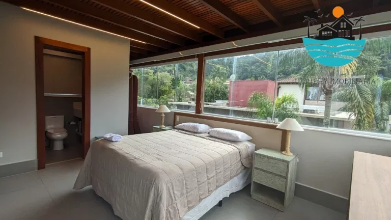 Imagem Casa Pé na Areia em Juquehy, Canto Direito - Aluguel de Temporada, piscina, sauna, 6 suítes, acomoda 16 pessoas | Juquehy Imobiliária