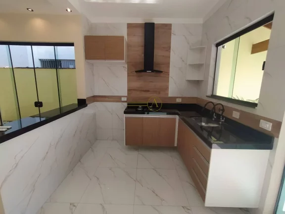 Imagem Casa térrea à venda 3 dormitórios Piscina com cascata e hidro Churrasqueira