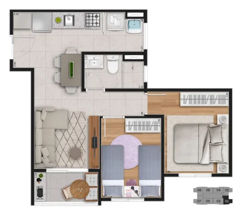 Imagem APARTAMENTO RESIDENCIAL em Guarulhos - SP, Bonsucesso