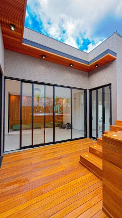 Imagem Linda residência nova disponivel á venda no Condominio Villa Di Capri em Franca/SP