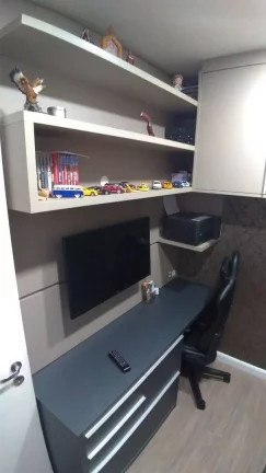 Imagem Apartamento com 3 dormitórios à venda, 107 m² por R$ 830.000 - Vila Homero Thon - Santo André/SP
