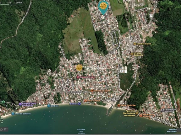 Imagem Terreno com projeto Praia Zimbros Bombinhas SC
