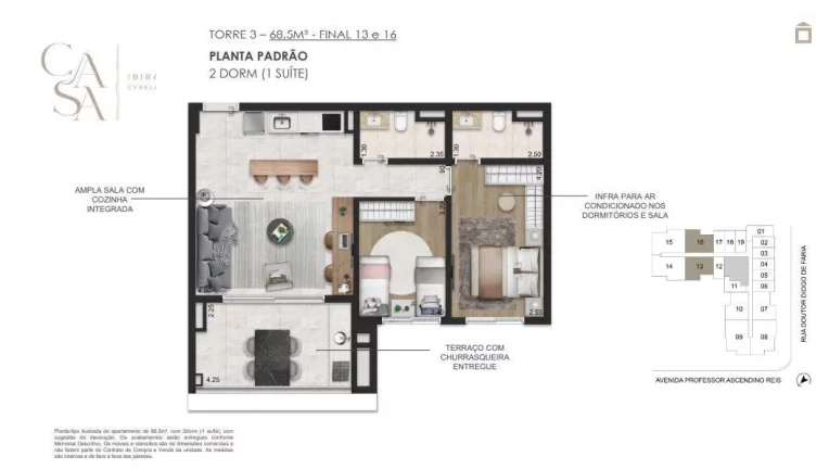 Imagem Apartamento para Venda em São Paulo / SP no bairro Vila Clementino