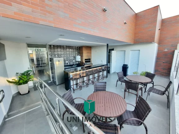 Imagem Apartamento de 3 Quartos, 2 vagas de garagem a venda, prédio com área de lazer na Praia do Morro, Guarapari.