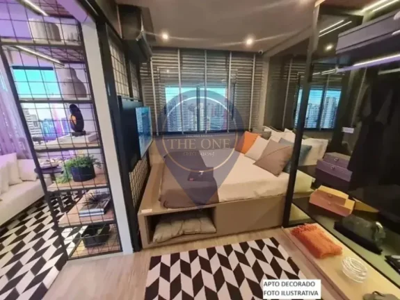 Imagem Studio à venda no Brooklin Paulista, São Paulo-SP: 1 quarto, 1 banheiro, 24m² de área!