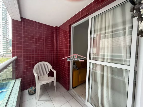 Imagem Apartamento para alugar, 55 m² por R$ 3.300,02/mês - Canto do Forte - Praia Grande/SP