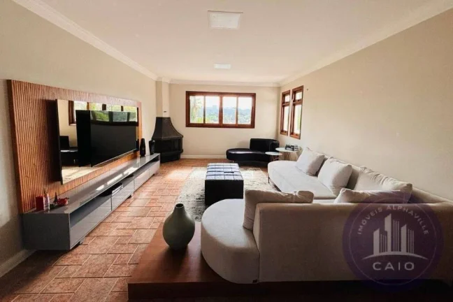 Imagem Casa com 520 m², 4 suítes para aluguel por R$ 34.500, - Alphaville/SP