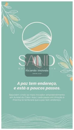 Imagem Lançamento Sand Beach Residence Arraial do Cabo em 48 Parcelas !!!