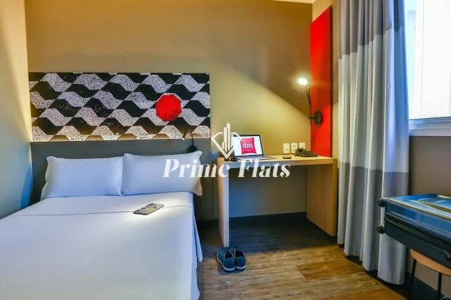 Imagem Apartamento disponível para venda no Ibis São Paulo Morumbi, com 18m², 1 dormitório e 1 vaga