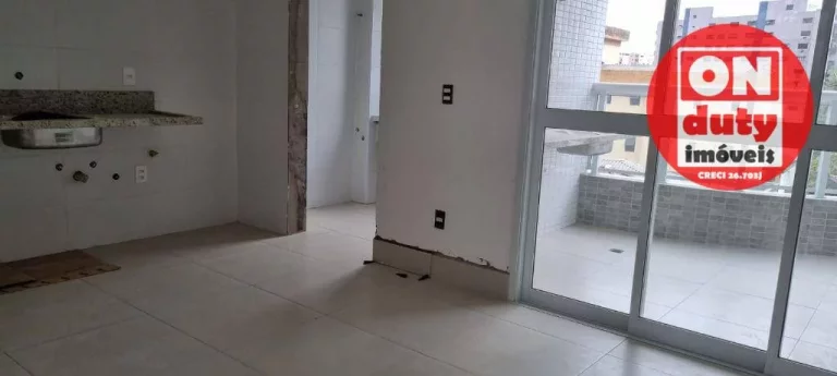 Imagem Apartamento com 1 dormitório à venda, 54 m² por R$ 690.000,00 - Boqueirão - Santos/SP