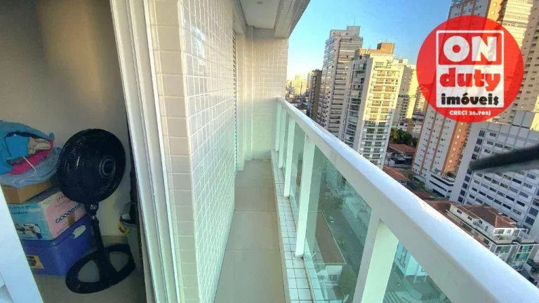 Imagem Apartamento 2 quartos à venda, 63 m² por R$ 832.000 - Embaré - Santos/SP