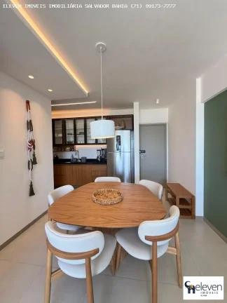 Imagem APARTAMENTO  2/4 À VENDA OU LOCAÇÃO MOBILIADA  | OCEAN HOUSE JAGUARIBE NASCENTE TOTAL | VISTA MAR DEFINITIVA NASCENTE COM INFRA E DUAS VAGAS 