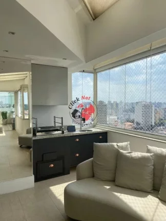 Imagem Cobertura com 3 suítes e 4 vagas para Venda ou Locação no Centro de Santo André