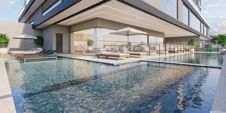 Imagem Apartamento com 2 dormitórios sendo 1 suíte e 1 vaga de garagem em Governador Celso Ramos/SC