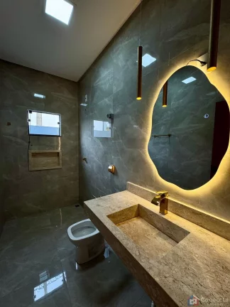 Imagem Casa à Venda no Afonso Queiroz em Patos de Minas – 3 Quartos, Suíte, Churrasqueira e Mais
