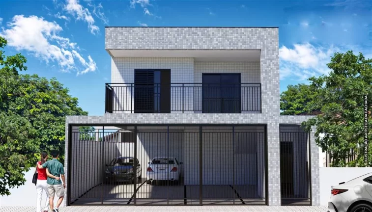 Imagem CASA COM 65.21 m² - TUPI - PRAIA GRANDE SP