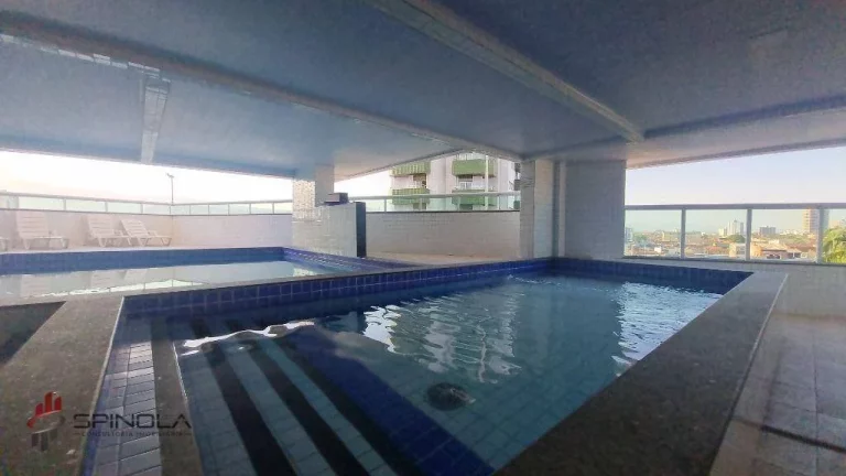 Imagem Apartamento com 3 dormitórios à venda, 130 m² por R$ 690.000,00 - Vila Caiçara - Praia Grande/SP