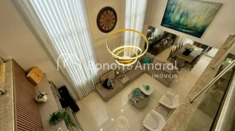 Imagem Campinas, próxima ao Alphaville. Com 340m² de área construída, esta casa oferece uma combinaçã...