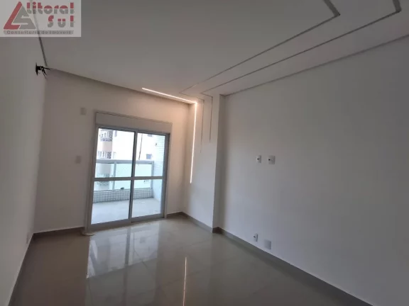 Imagem Apartamento de Luxo na Praia Grande-SP, Bairro Tupi 2 Quartos, 2 Suítes, 1 Sala, 3 Banheiros, 1 Vaga de Garagem 95,02m² de Área