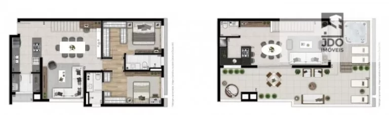 Imagem Cobertura Duplex a Venda no bairro Champagnat - Curitiba, PR