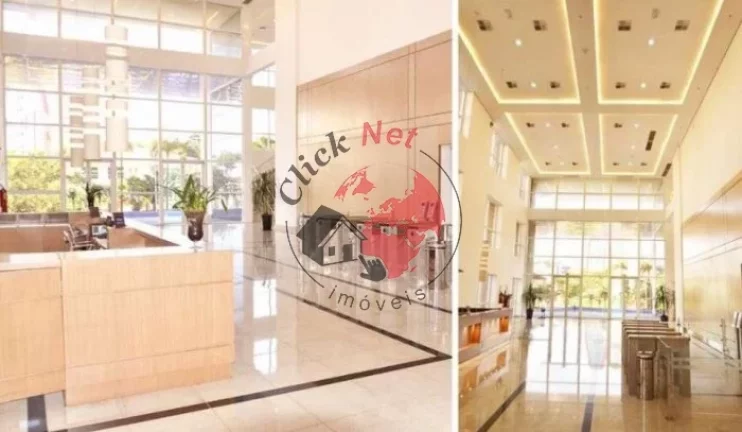 Imagem Venda de Sala Comercial Mobilada no Domo Business no Centro de São Bernardo do Campo - Imóvel com renda (para investidor)