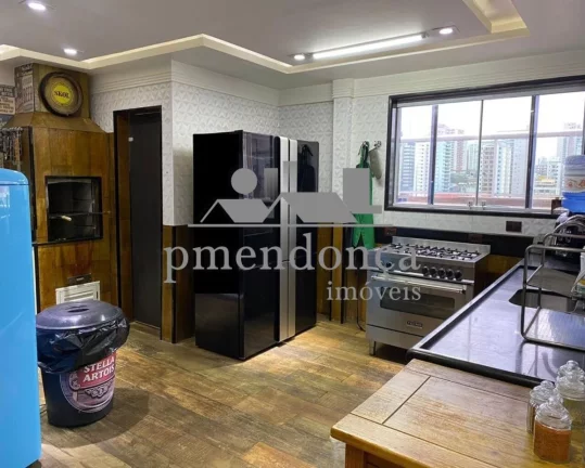 Imagem Cobertura duplex, totalmente reformada, living para 02 ambientes, piso em porcelanato, lavabo, 04 su...