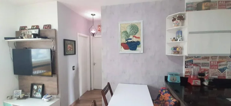 Imagem Apartamento 56 m² 2 Dormitórios Vista Livre e 2 Vagas de Garagens