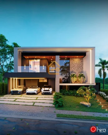 Imagem Casa sobrado, 5 dormitórios(5 suites), condomínio Vivant, SJC