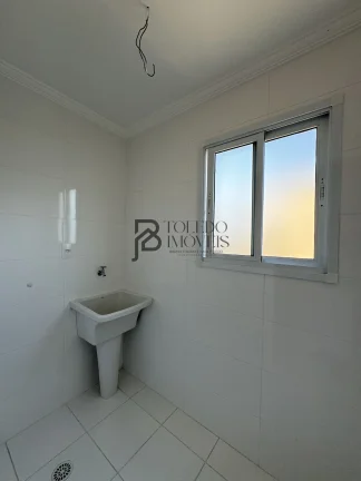 Imagem Apartamento Vista Mar com 2 Dormitórios sendo 1 suíte no bairro Guilhermina - Praia Grande