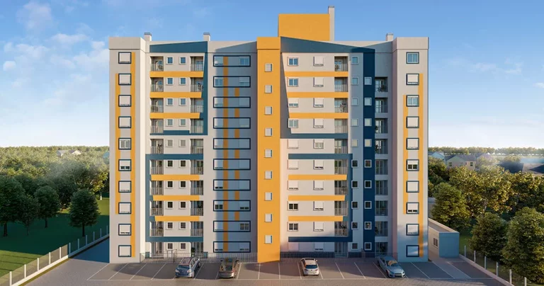 Imagem Lançamento em Novo Hamburgo de 2 quartos com sacada com churrasqueira e condições especiais de en